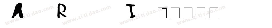 Alien Realities Italic字体转换